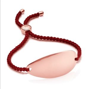 Monica Vinader Red friendship bracelet